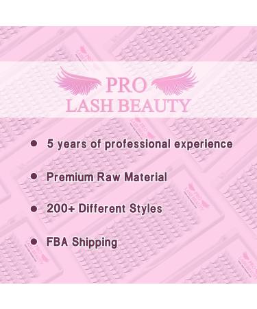 Buy Premade Volume Eyelash Extensions | 14D-D-0.05 - 9-16 Mix | C D Curl | International Shipping Available - Buy Online on GoSupps.com