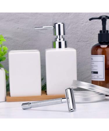 Weishi Chrome Long Handle Butterfly Open Double Edge Safety Razor - Reusable Razor - Buy Online on GoSupps.com