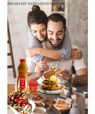 Lotus Biscoff Gift Set - Biscoff Sauce, Speculoos Syrup, XL Biscuits, Spread, Crumbs, Lovely Card - 750g - Buy Online on GoSupps.com
