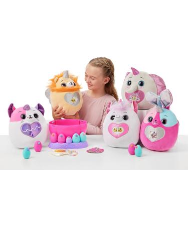 Rainbocorns Eggzania Surprise Mania Whipper the Bunny - 28 cm Collectible Plush with Over 20 Surprises - Rings, Bracelets, Stickers & Wearable Accessories Included - Buy Online on GoSupps.com