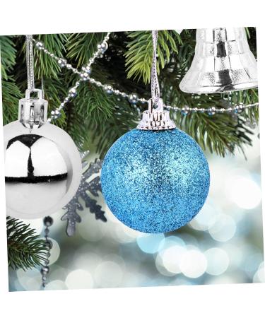 GRIRIW 1 Box/32pcs Christmas Balls red Decorations Christmas Tree Ball Ornaments Painting Ball Bulk Listing Red 4X4CM - Buy Online on GoSupps.com