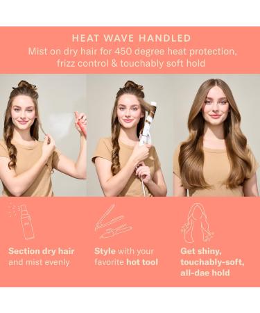 DAE Agave Dry Heat & Hold Styling Mist - Protects Controls Frizz Softens Hair (5 oz.) - Buy Online on GoSupps.com