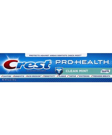 Crest Pro-Health Toothpaste Clean Mint Clean Mint 6 oz (Pack of 3)