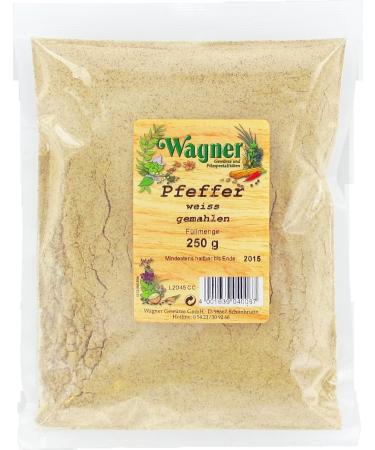 Buy Wagner Spices White & Black Pepper Ground Bundle - 1 Pack (250g each) | International Shipping Available - Buy Online on GoSupps.com