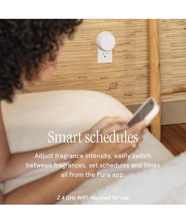Pura Smart Home Fragrance Device Starter Set - Scent Diffuser with SoHo & Noma Refills - Perfect for International Shipping - Buy Online on GoSupps.com