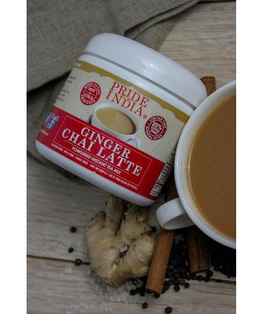 Ginger Chai Latte Powdered Instant Tea Premix 8.82oz (250gm) Jar - ChaiMati - Pack of 1 - Buy Online on GoSupps.com