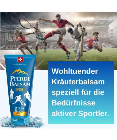 Swissmedicus Horse Balm Massage Gel - Herbal Relief with 25 Herbs & Magnesium | Best Post-Sport Recovery - Buy Online on GoSupps.com
