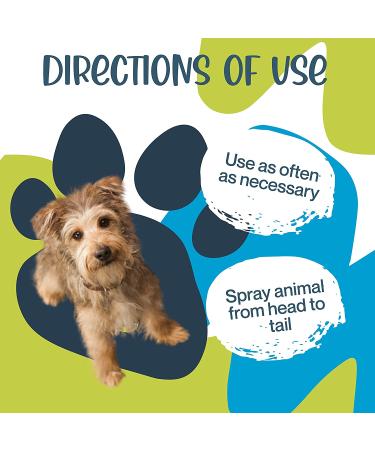 MOKAI Pet Cologne & Body Spray | Sweet Pea & Vanilla Scent | Deodorizes Skin & Coat | Long Lasting Freshness | For Dogs, Cats, Horses & Ferrets | 8oz - Buy Online on GoSupps.com