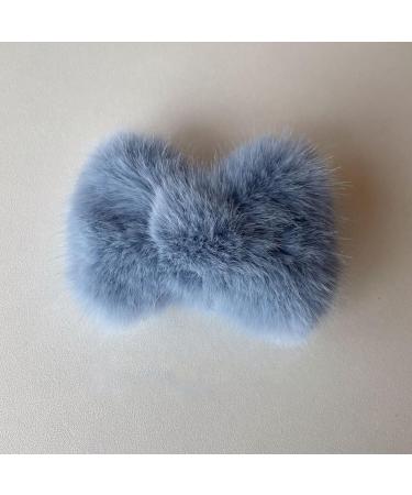 Maillard Look Hair Clip For Hot Girls Cute Bowknot Hair Barrettes Plush Ponytail Bangs Hair Clip For Teens Girls Festival Hair Barrettes For Daily Life Large Lovely Hair Barrettes For Woman Hair