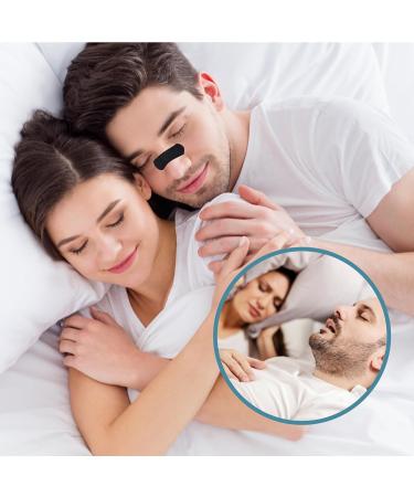 30 Anti-Snoring Nose Plasters - Improve Breathing with Black Nose Strips - Effective Relief for Snoring - Buy Online on GoSupps.com