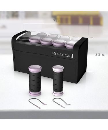 Remington H1018 Compact Ceramic Worldwide Voltage Hair Setter & Rollers - Purple/Black (14 Piece Set) - Buy Online on GoSupps.com