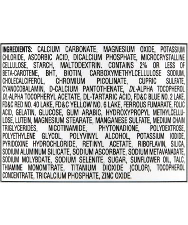 Equate Complete Multivitamin Tablets Women 50+ 100 Tablets - Set by Basket Goods - Buy Online on GoSupps.com