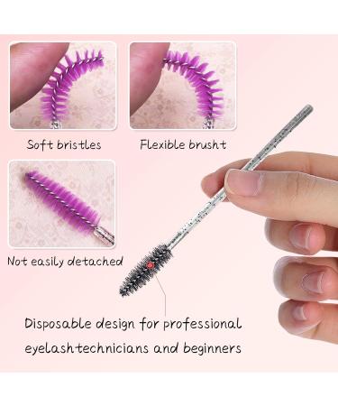 150pc Disposable Spoolies Set - Eyelash Lip Eyeliner & Eyebrow Brushes for Expert Makeup Application | Ideal for Eyelash Extensions | G Set G - Buy Online on GoSupps.com