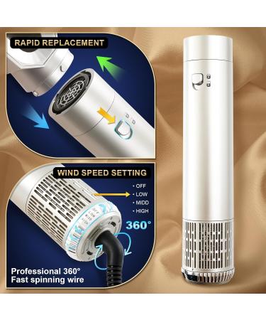 Buy 6 in 1 Hair Dryer Brush - 1000W Hot Air Styler & Curling Brush for Women | International Shipping - Buy Online on GoSupps.com