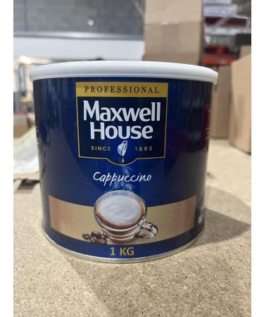 Maxwell House Cappuccino Instant Coffee 1kg Box - Buy Online on GoSupps.com
