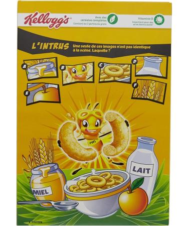 Kellogg's Honey Pops Cracks Cereal 400g - Pack of 3 - Buy Online on GoSupps.com