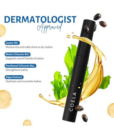 COELA Overnight Lash Conditioning Mask | Castor Oil Vitamin B7 & B5 | Vegan Dermatologist Approved Naturally Derived | International Shipping Available - Buy Online on GoSupps.com