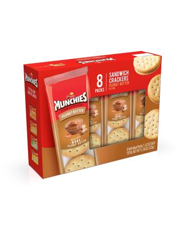 Munchies Peanut Butter On Toast, 11.36 oz Peanut Butter on Toast 1.42 Ounce (Pack of 8)