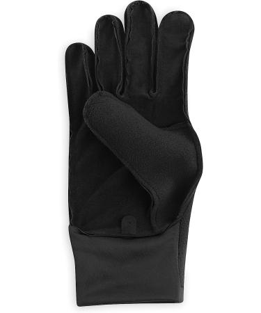 Gaiam Women's Cold Weather Running Gloves - Touchscreen Compatible, Warm Winter Gear (Black, S/M) - Buy Online on GoSupps.com