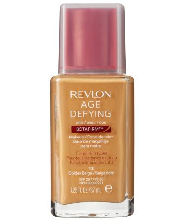 Revlon Age Defying Makeup with Botafirm for Normal/Combination Skin  Golden Beige  1.25 Ounce For Normal/Combination Skin Golden Beige