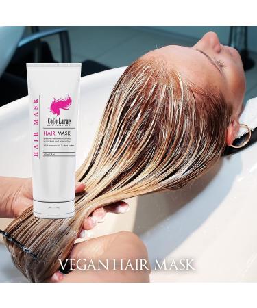CoCo La Rue Hair Mask- Healthier Scalp and Softer Hair- Restores Elasticity- No Greasy Feel- Highest Possible Quality For Dry Damaged Hair- Bets for Hair Extensions- 4 oz. Hair Mask (1-Pack) - Buy Online on GoSupps.com