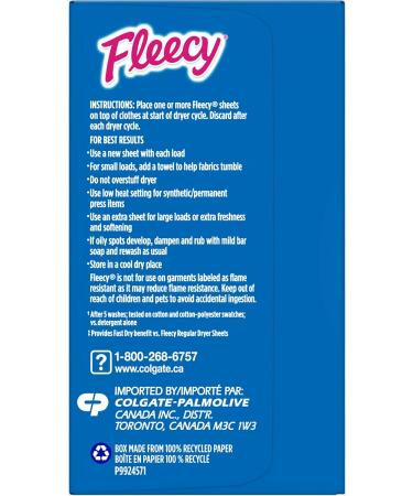 Fleecy Fabric Softener Dryer Sheets - For Irresistibly Soft & Static-Free Clothes | Paraben & Phosphate Free | Softener for Laundry | Field Flowers Fragrance 70 Sheets Fabulous Field Flowers - Buy Online on GoSupps.com