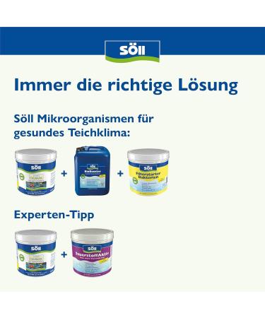 Buy S ll 80382 Dr.Roth's Pond Clear - 3 kg Microbiological Cleaner & Algae Prevention for 60 000 Liters - Natural Water Treatment - Buy Online on GoSupps.com