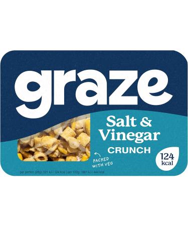  Graze Graze Crisp Salt & Vinegar Snack 28g - Buy Online on GoSupps.com