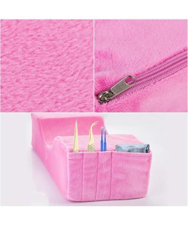 Sanon Extra Soft U-Shape Memory Foam Neck Pillow for Eyelash Extensions - Beauty Makeup Curve Pillow (Pink) - Ideal for Home Salon & Props - Buy Online on GoSupps.com