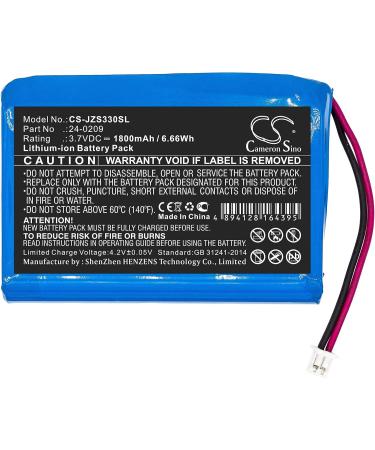 Replacement Battery 24-0209 for Zodiac E33 EOS Wireless Remote - 3.7V 1800mAh - International Shipping Available - Buy Online on GoSupps.com