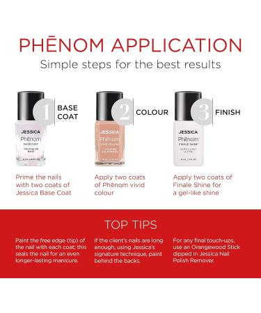 JESSICA Phenom Vivid Colour Nail Polish Sweet Kiss 14 ml - Buy Online on GoSupps.com