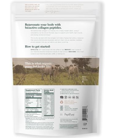 Natural Force Grass Fed Organic Whey Protein Powder Vanilla Flavor 16 oz Organic Clean Collagen Peptides Powder Unflavored 32oz - Buy Online on GoSupps.com