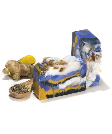 White Tea and Ginger Soap (4oz) - Handmade Bar with Essential Oils | Organic & All-Natural Falls River Soap Co - Buy Online on GoSupps.com