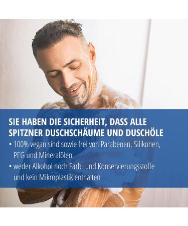 Spitzner Shower Foam Discoverer Set (8 x 150 ml) - Vegan & Dermatologically Tested - Citrus Ceder Acai Yuzu Energy Passion Lavender Pure Man & Balance - Buy Online on GoSupps.com
