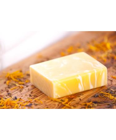 Organic Handmade Soap Set by KEOMI NATURALS - 3 Full Size Bars - Decoratively Boxed Gift Set with Satin Bow and Floral Embellishment - Buy Online on GoSupps.com