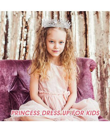 Sibba Rhinestone Crystal Tiara Comb - Bridal Wedding Princess Headwear | Silver Heart Crown for Bridesmaid, Prom, Birthday Party - Buy Online on GoSupps.com