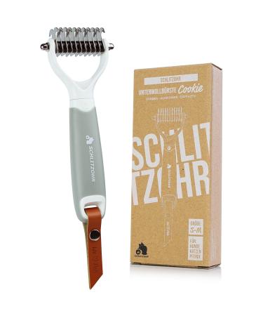Slit ear |Sub fur brush |Cookie |Pet brush |Dog cat & horse |Central to long hair breeds |Subject comb against knot & feast S-M - Buy Online on GoSupps.com