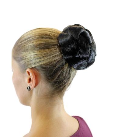 Buy WIG ME UP Braided Bun Top Knot Hairpiece - Traditional Black TC-2072-2 | International Shipping Available - Buy Online on GoSupps.com