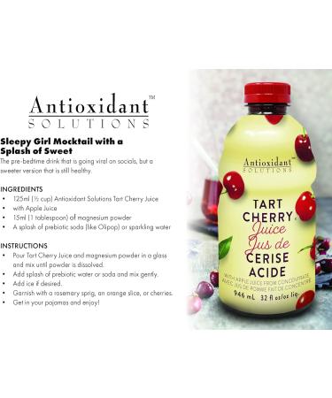 Antioxidant Solutions Cherry Apple Antioxidant Juice 946ml - Buy Online on GoSupps.com