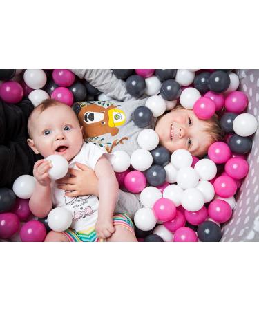 Shop Knorrtoys 56757 Ball Set - 100 Cream/Grey/Rose Balls 6 cm for Endless Fun | Fast International Shipping - Buy Online on GoSupps.com