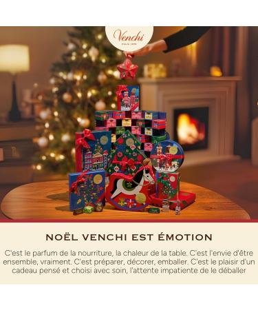Venchi Coffret Cadeau toile de No l avec Chocolats Cometa Assortis dition Limit e 36 g Sans Gluten Sans Colorants ni Conservateurs Id e Cadeau et D coration de No l - Buy Online on GoSupps.com