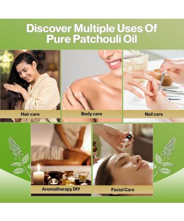 Shop uh*Roh*Muh Premium Dark Patchouli Essential Oil 4 oz | Intense Sweet Aroma for Aromatherapy | Sustainably Sourced from Indonesia - Buy Online on GoSupps.com