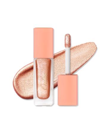Oulac glitter eyes shadow liquid eyeshadow |Liquid eyeliner with fine sparkle |Glitzer finish smooth shimmer eyes make-up |Vegan & Cruelty-Free 5.4g (O10) O10 Sahara Gold - Buy Online on GoSupps.com