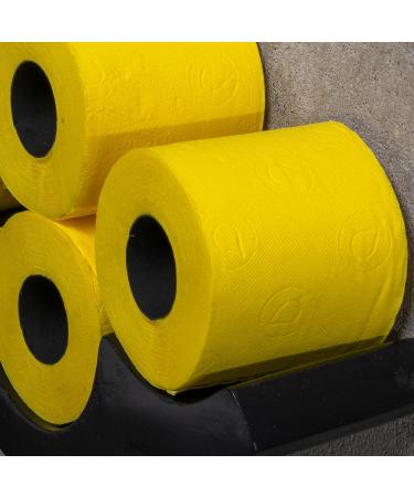 RENOVA YELLOW Toilet Paper 6 Rolls (Pack of 2) - Eco-Friendly & Soft Tissue for International Shipping - Buy Online on GoSupps.com