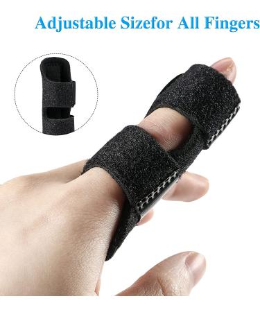 Finger Splints Trigger (2 Pack) - Brace for Straightening, Support, Tendon Release & Pain Relief - Suitable for Index, Middle, Ring Fingers - Buy Online on GoSupps.com