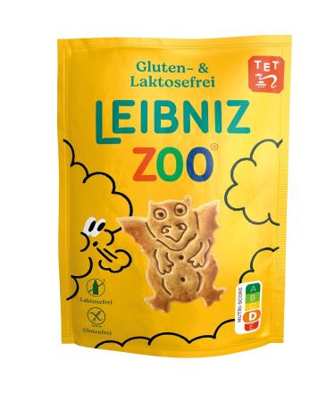 Leibniz Zoo Gluten & Lactose-Free Butter Cookies - 8-Pack (100g Each) | Deliciously Fun Fable Motifs - Perfect for Snacking & Sharing! - Buy Online on GoSupps.com