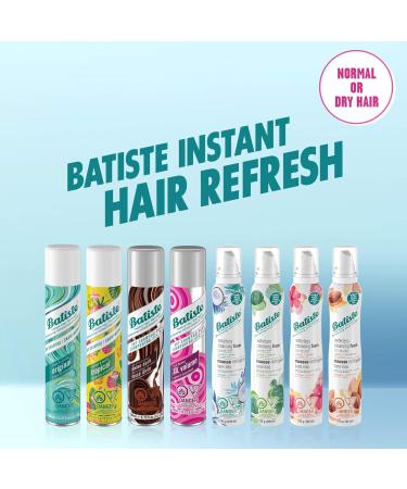 Batiste Waterless Cleansing Foam No Rinse Shampoo Cleanse + Strengthen with Almond Oil 125-ml Batiste Waterless Cleansing Foam Cleanse + Strengthen with Almond Oil 125mL - Buy Online on GoSupps.com