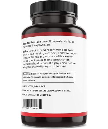 Adora Organics Korean Red Panax Ginseng 1650mg Extract Powder - 120 Vegan Capsules for Focus, Energy & Performance - Buy Online on GoSupps.com