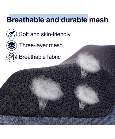 MoCuishle Shiatsu Back Massager with Heat - Electric Shoulder Massager for Relaxing Back, Neck, and Leg Pain - Navy - Buy Online on GoSupps.com