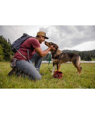 Ruffwear Quencher Bowl - Fired Brick | Small Travel Pet Bowl for Dogs - Durable Lightweight & Portable - Buy Online on GoSupps.com